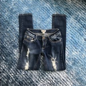 Mudd Distressed Skinny Jeans